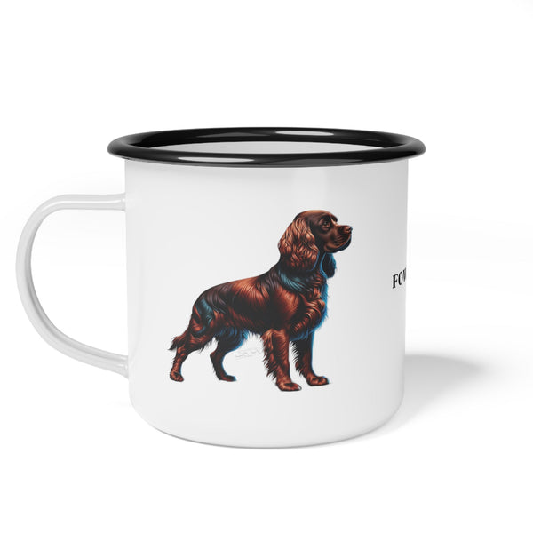 Boykin Spaniel Enamel Camp Mug - FowlBound