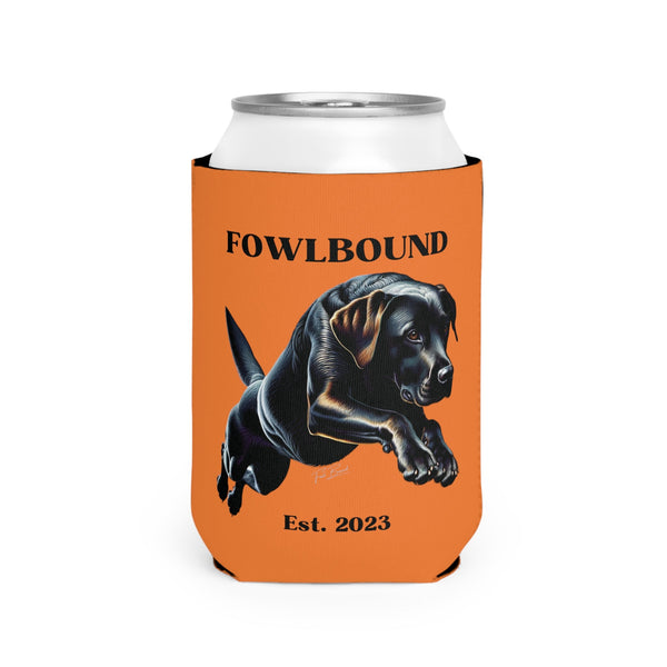 Flying Black Lab Koozie - FowlBound