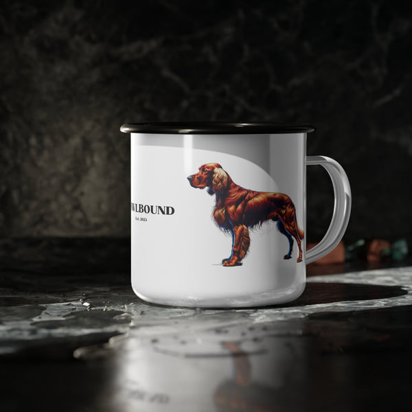 Irish Setter - Enamel Camp Mug - FowlBound