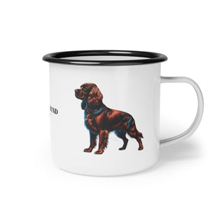 Boykin Spaniel Enamel Camp Mug - FowlBound