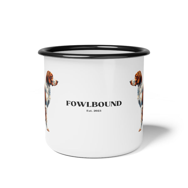 Brittany - Enamel Camp Mug - FowlBound