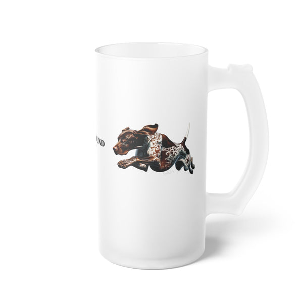 Flying GSP - Frosted Beer Mug - FowlBound