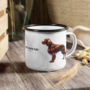 Irish Setter - Enamel Camp Mug - FowlBound
