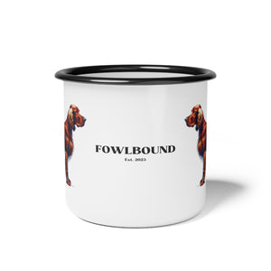 Irish Setter - Enamel Camp Mug - FowlBound
