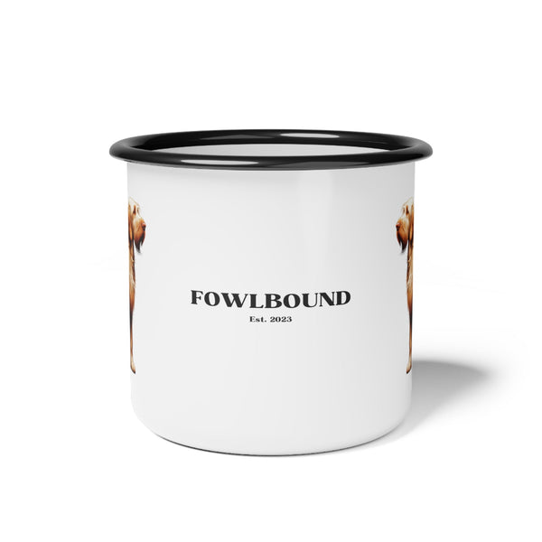 Italian Spinone - Enamel Camp Mug - FowlBound