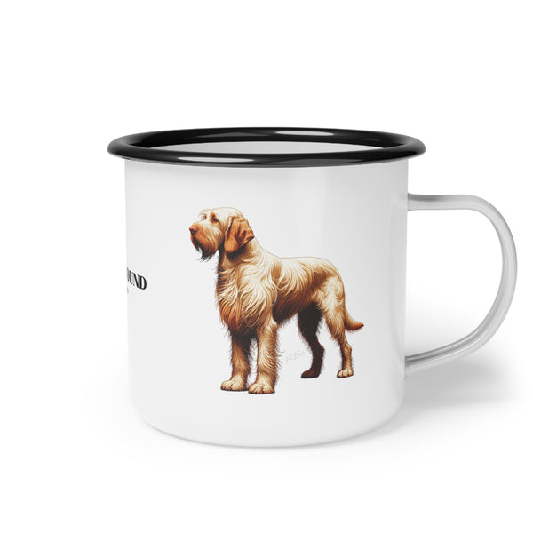 Italian Spinone - Enamel Camp Mug - FowlBound