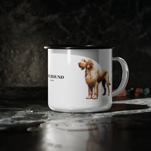 Italian Spinone - Enamel Camp Mug - FowlBound
