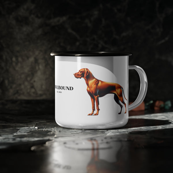 Vizsla - Enamel Camp Mug - FowlBound