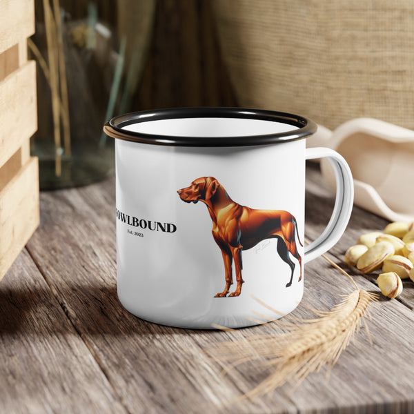 Vizsla - Enamel Camp Mug - FowlBound