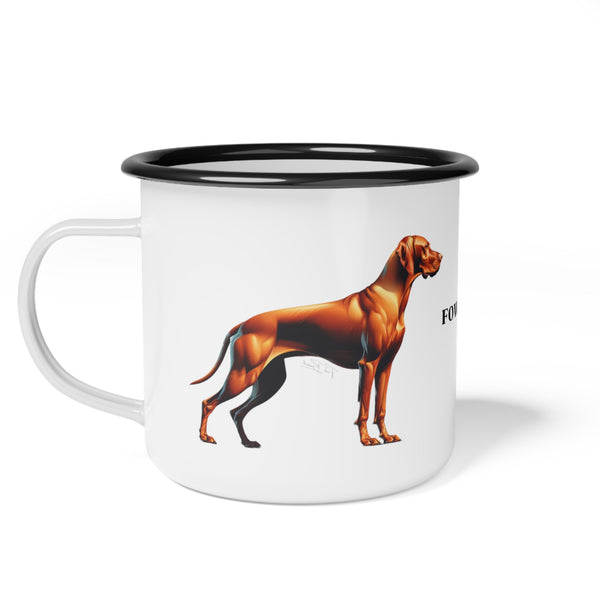 Vizsla - Enamel Camp Mug - FowlBound