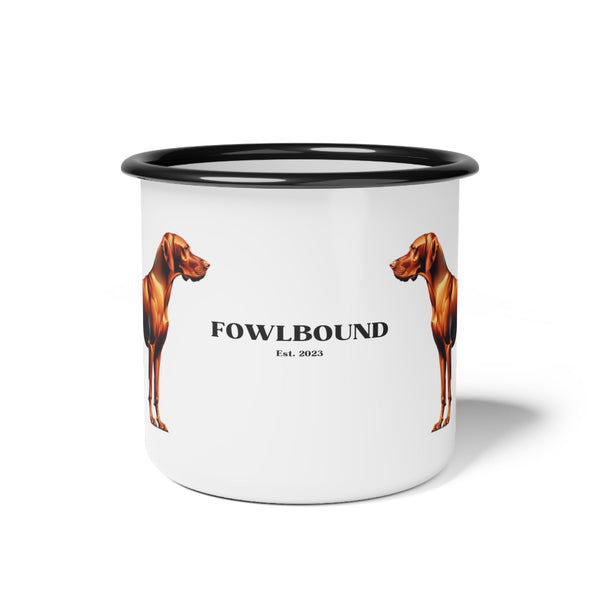 Vizsla - Enamel Camp Mug - FowlBound